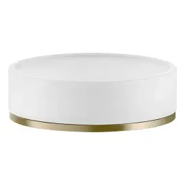 Мильниця Ventaglio Gessi 58525-727 Brass Brushed PVD — вид спереду