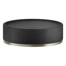 Мильниця Ventaglio Gessi 58526-149 Finox Brushed Nickel — вид спереду