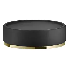 Мильниця Ventaglio Gessi 58526-710 Brass PVD — вид на білому тлі