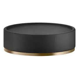 Мильниця Ventaglio Gessi 58526-726 Warm Bronze Br. PVD — вид спереду