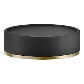 Мильниця Ventaglio Gessi 58526-727 Brass Brushed PVD — вид на білому тлі