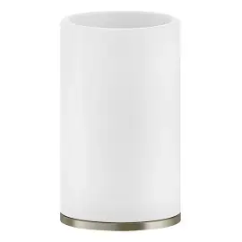 Склянка для зубних щіток Ventaglio Gessi 58531-149 Finox Brushed Nickel — вид на білому тлі