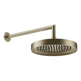Верхній душ Tondo Gessi 63045-149 Finox Brushed Nickel — вид спереду