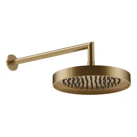 Верхній душ Tondo Gessi 63045-726 Warm Bronze Br. PVD — вид спереду