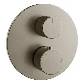 Змішувач для душу Ventaglio Gessi 63141-149 Finox Brushed Nickel — вид на білому тлі