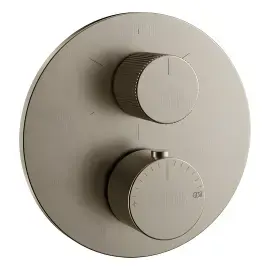 Змішувач для душу Ventaglio Gessi 63143-149 Finox Brushed Nickel — вид спереду