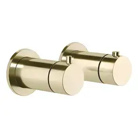 Змішувач для душу Ventaglio Gessi 63335-710 Brass PVD — вид спереду
