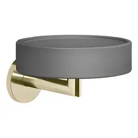 Мильниця Ventaglio Gessi 63602-710 Brass PVD — вид на білому тлі