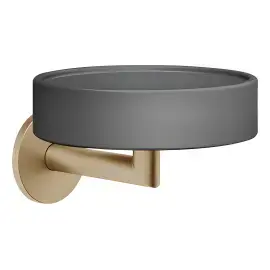 Мильниця Ventaglio Gessi 63602-726 Warm Bronze Br. PVD — вид спереду
