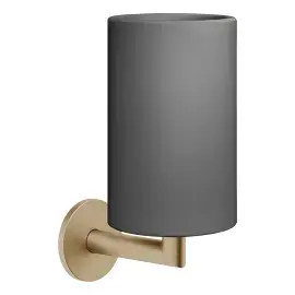Склянка для зубних щіток Ventaglio Gessi 63608-726 Warm Bronze Br. PVD — вид спереду