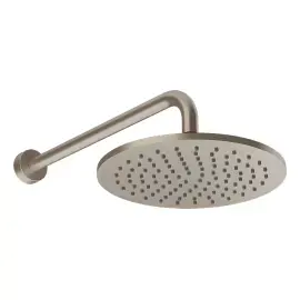 Верхній душ Origini Gessi 66148-149 Finox Brushed Nickel — вид на білому тлі