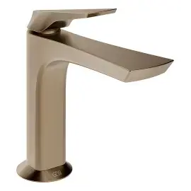 Змішувач для раковини Ventaglio Gessi 72002-149 Finox Brushed Nickel — вид на білому тлі