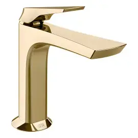 Змішувач для раковини Ventaglio Gessi 72002-710 Brass PVD — вид спереду