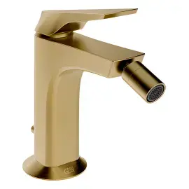 Змішувач для біде Ventaglio Gessi 72007-727 Brass Brushed PVD — вид спереду