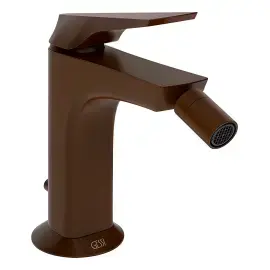 Змішувач для біде Ventaglio Gessi 72007-845 Dark Bronze — вид на білому тлі
