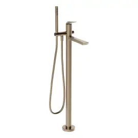 Змішувач для ванни Ventaglio Gessi 72028-149 Finox Brushed Nickel — вид на білому тлі