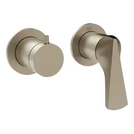 Змішувач для душу Ventaglio Gessi 72038-149 Finox Brushed Nickel — вид спереду