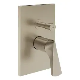 Змішувач для душу Ventaglio Gessi 72079-149 Finox Brushed Nickel — вид спереду