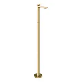 Змішувач для раковини Ventaglio Gessi 72095-710 Brass PVD — вид на білому тлі