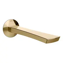 Вилив Ventaglio Gessi 72102-710 Brass PVD — вид на білому тлі
