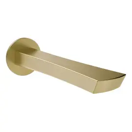 Вилив Ventaglio Gessi 72103-727 Brass Brushed PVD — вид спереду