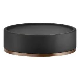 Мильниця Ventaglio Gessi 58526-708 Copper Brushed PVD — вид на білому тлі