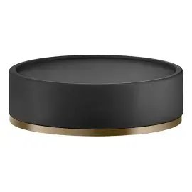 Мильниця Ventaglio Gessi 58526-791 Deep Bronze Brushed PVD — вид спереду