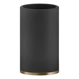 Склянка для зубних щіток Venti20 Gessi 58532-791 Deep Bronze Brushed PVD — вид спереду