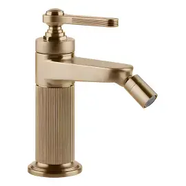 Змішувач для біде Venti20 Gessi 65007-726 Warm Bronze Br. PVD — вид спереду