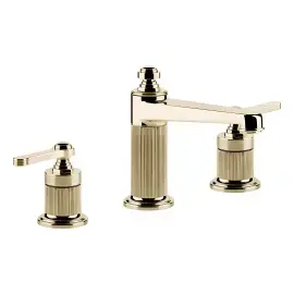 Змішувач для раковини Venti20 Gessi 65014-710 Brass PVD — вид спереду