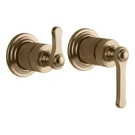 Змішувач для душу Venti20 Gessi 65038-726 Warm Bronze Br. PVD — вид спереду