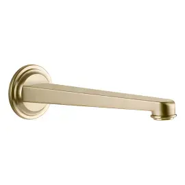 Вилив Venti20 Gessi 65102-727 Brass Brushed PVD — вид на білому тлі