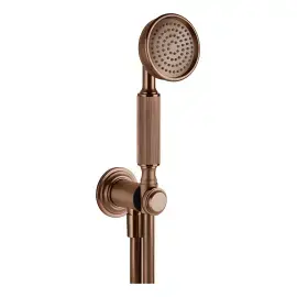 Душовий комплект Venti20 Gessi 65123-708 Copper Brushed PVD — вид на білому тлі