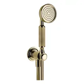 Душовий комплект Venti20 Gessi 65123-710 Brass PVD — вид на білому тлі