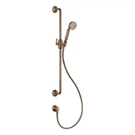 Душовий гарнітур Venti20 Gessi 65142-708 Copper Brushed PVD — вид на білому тлі