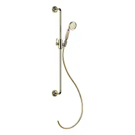 Душовий гарнітур Venti20 Gessi 65144-710 Brass PVD — вид спереду