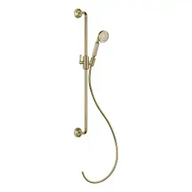 Душовий гарнітур Venti20 Gessi 65144-727 Brass Brushed PVD — вид спереду