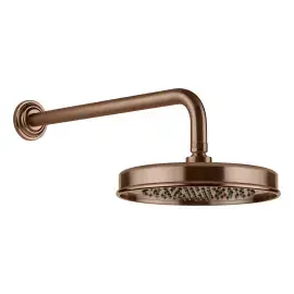 Верхній душ Venti20 Gessi 65148-708 Copper Brushed PVD — вид спереду