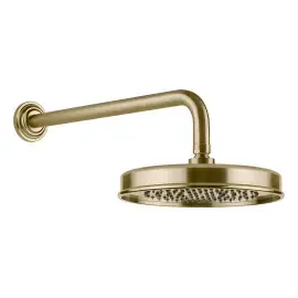 Верхній душ Venti20 Gessi 65148-727 Brass Brushed PVD — вид спереду