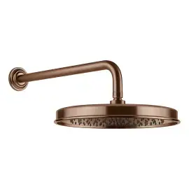Верхній душ Venti20 Gessi 65149-708 Copper Brushed PVD — вид на білому тлі