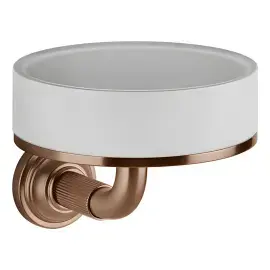Мильниця Venti20 Gessi 65401-708 Copper Brushed PVD — вид на білому тлі