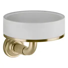 Мильниця Venti20 Gessi 65401-727 Brass Brushed PVD — вид спереду