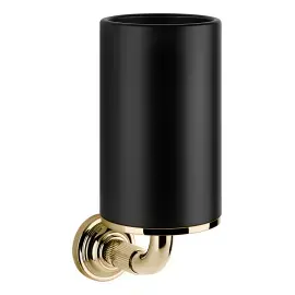 Склянка для зубних щіток Venti20 Gessi 65408-710 Brass PVD — вид на білому тлі