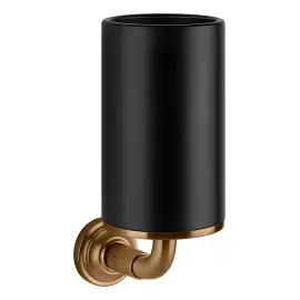 Склянка для зубних щіток Venti20 Gessi 65408-791 Deep Bronze Brushed PVD — вид спереду