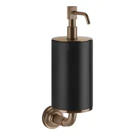 Дозатор для рідкого мила Venti20 Gessi 65414-708 Copper Brushed PVD — вид спереду