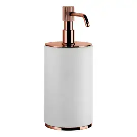 Дозатор для рідкого мила Venti20 Gessi 65437-030 COPPER PVD — вид на білому тлі