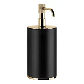Дозатор для рідкого мила Venti20 Gessi 65438-710 Brass PVD — вид на білому тлі