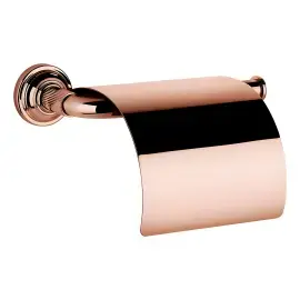Тримач для туалетного паперу Venti20 Gessi 65449-030 COPPER PVD — вид на білому тлі