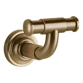 Гачок Venti20 Gessi 65521-726 Warm Bronze Br. PVD — вид на білому тлі