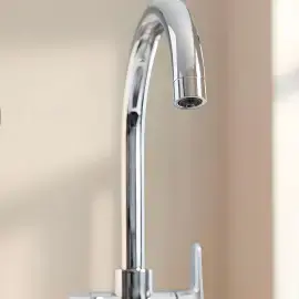 Змішувач для кухні для подачі технічної і фільтрованої води Blue Pure BauCurve Grohe 30580000 — вид ззаду